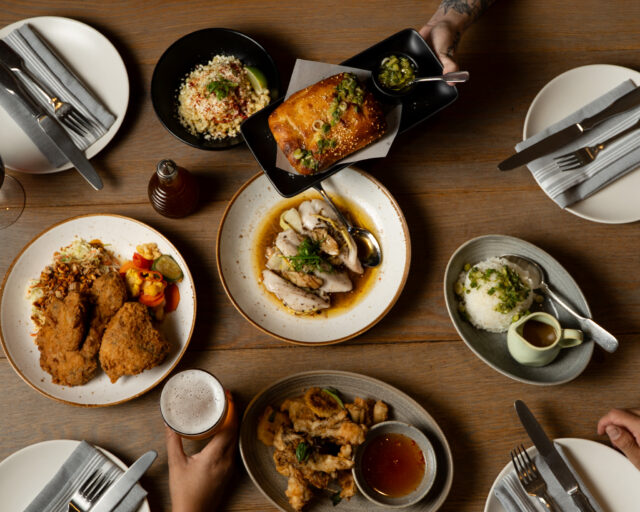 Go ahead. Fill the table. Small plates, big plates, a little of this, a lot of that. Pick your flavors, pass it around and make a night of it.