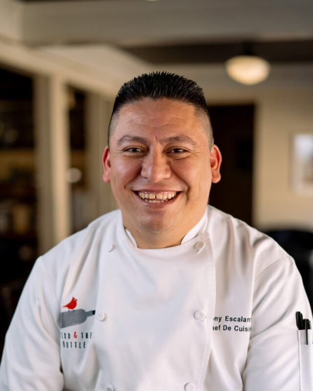A familiar face at Bird & The Bottle, and one that’s been part of the Stark Reality family for a long time. ❤️
Chef Tony started with us around 20 years ago as a dishwasher at Monti’s. From there came time on the line at Monti’s and Stark’s Steak & Seafood, followed by a move to Bird, where he worked his way from Sous Chef to Chef de Cuisine.
Tony is incredibly talented, leads his kitchen crew with a whole lot of heart, and we especially love seeing his face light up over a good joke. 
A lot can happen in 20 years. We’re incredibly grateful to have Tony as such a big part of our story. Next time you’re at Bird, say hello to Chef. 👋